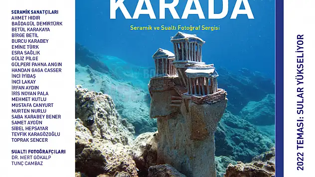 Bodrum'daki Sualtı Sergisi Karada Sergiye Hazır