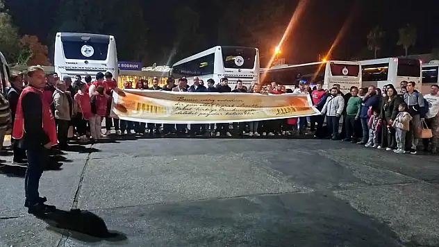 Bodrumdan CHP li Gençler Anıtkabir'e Uğurlandı