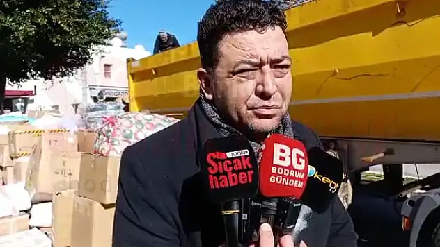 Bodrum'dan Yardım Tırları Art Arda Çıkmaya Devam Ediyor