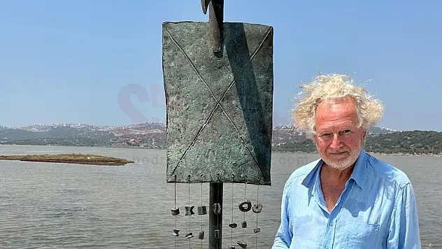 Bodrum'lu Sanatçının Eserine Ait Parçalar Çalındı