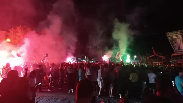 Bodrumlular 1. Lig'e Yükselmelerini Coşkuyla Kutladı