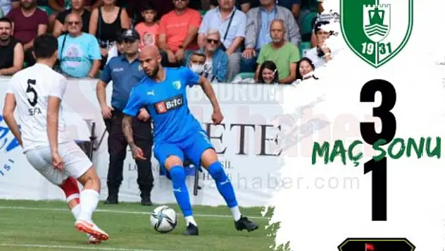 Bodrumspor Final için Avantaj Elde Etti