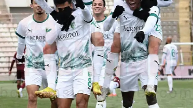 BODRUMSPOR GALİBİYET SEVİNCİ İLE DÖNDÜ