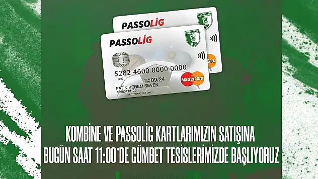 Bodrumspor 'Kombine ve Passolig' Kartları Satışına Başladı