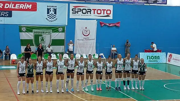 Bodrum'un İncileri Seyircisi Önünde Galibiyet Aldı