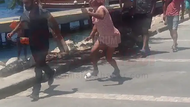 Bodrum'un Merkezindeki Bıçaklı Kavgada 1 Kişi Yaralandı