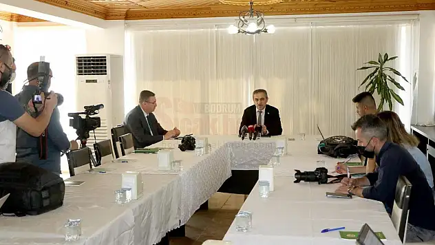 Bölge Müdürü Yaprak Yangınlar Sürecini ve Yürütülen Çalışmaları Değerlendirdi.