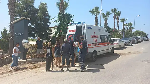 Bozuk Yolda Kayıp Düşen Sürücü Yaralandı