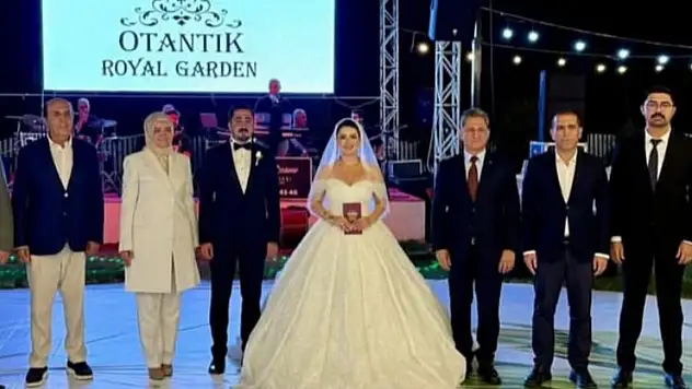 Burak Kaplan'ın düğünü siyaset dünyasını buluşturdu