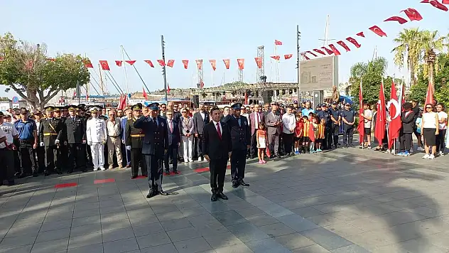 Büyük Zaferin 101. Yılı Bodrum'da Kutlandı