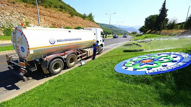 Büyükşehir, Muğla'da Yeşil Alan Miktarını Artırıyor