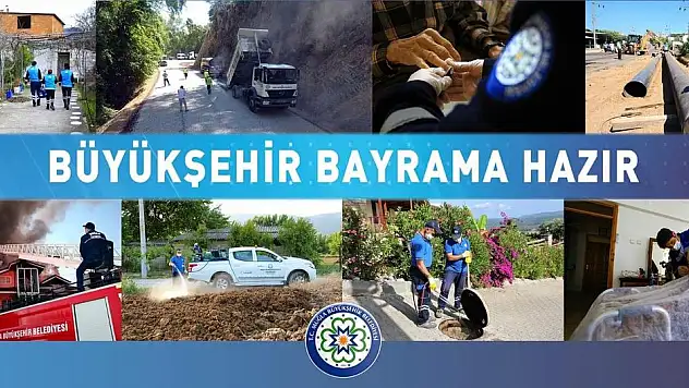 Büyükşehir Ramazan Bayramına Hazır