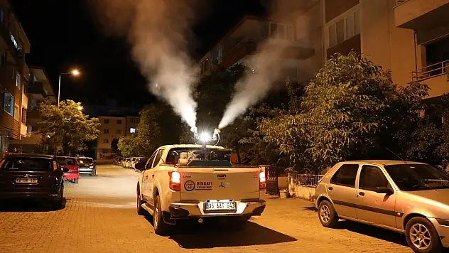 Büyükşehir Vektörle Mücadele Çalışmalarında Soğuk Sisleme Uygulamalarına Başladı