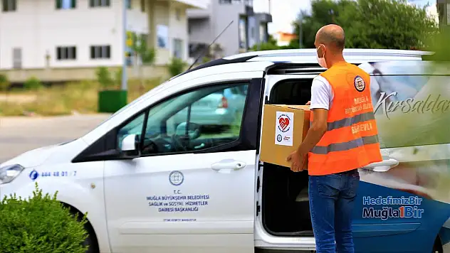 Büyükşehirden Birlik, Beraberlik ve Dayanışma adına Gıda Yardımı