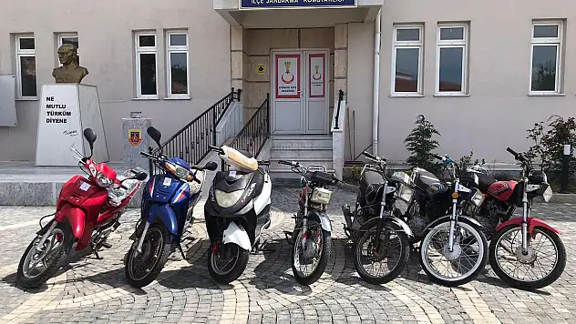Çaldığı Motorları Satmak İsterken Yakalandı