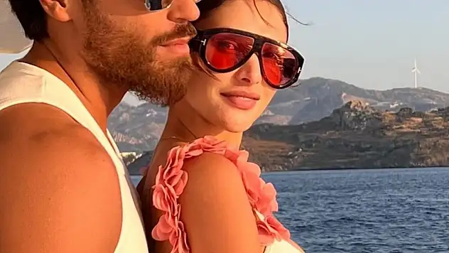 Can Yaman ve sevgilisi Sara Bluma'dan Bodrum'da aşk dolu tatil