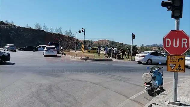 Çarpışan İki Motosikletin Sürücüleri Yaralandı