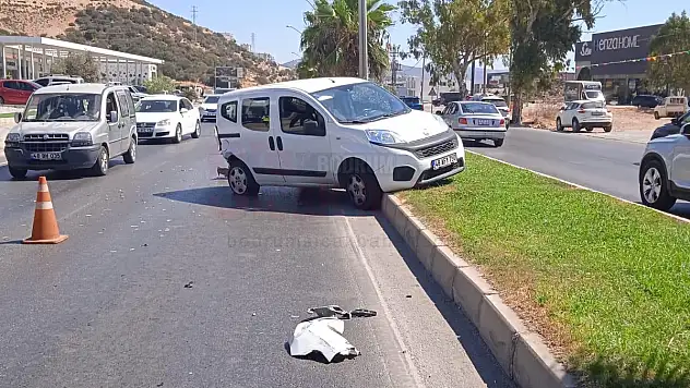 Çarpmanın Etkisi İle Orta Refüje Çıktı