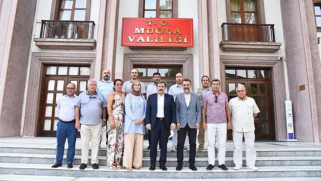 Cemiyet Yönetiminden Vali Tavlı'ya ziyaret