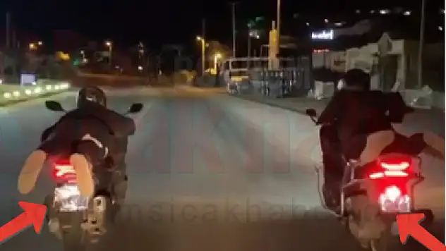 CEZA YEMEMEK İÇİN PLAKALARINI DA KAPATMIŞLAR