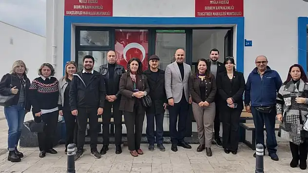 CHP Bodrum İlçe Örgütü muhtarlarla bir araya geldi