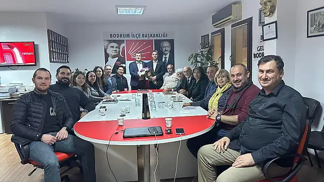 CHP Bodrum'da Yeni Başkan Başar Bıyıklı