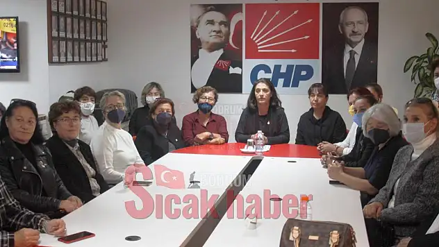 CHP Kadın Kolları Başkanı Umut Özdoğan Kadına Şiddet Gününe İlişkin İl ve İlçelerde Eş Zamanlı Basın Açıklamasında Bulundu