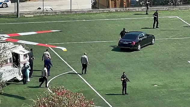 Cumhurbaşkanı Erdoğan, Bodrum'da Aliyev ile Bayramlaştı