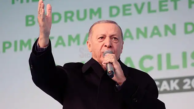 Cumhurbaşkanı Erdoğan, Muğla'da Konuştu