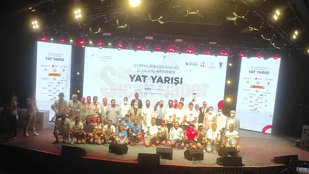 Cumhurbaşkanlığı 2. Uluslararası Yat Yarışlarının Muğla etabında ödüller sahiplerini buldu