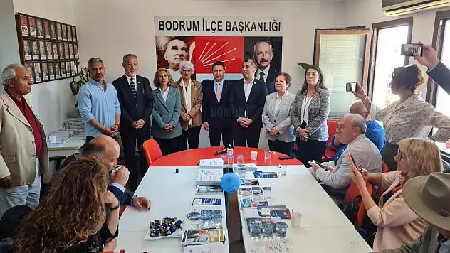 Cumhuriyet Halk Partisi Bodrum İlçe Örgütü'nde Bayramlaşma Töreni Yapıldı