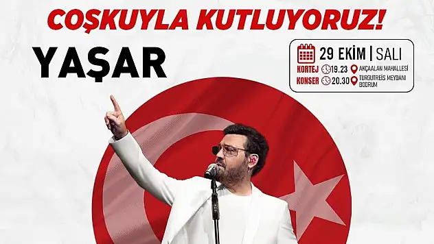 Cumhuriyet'in 101. Yaşı Muğla'da Coşkuyla Kutlanıyor