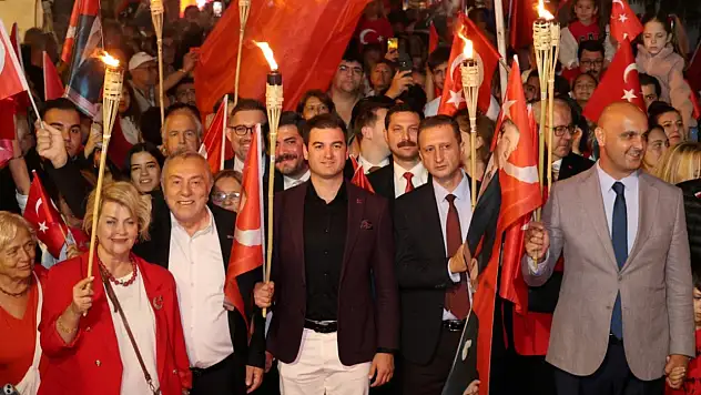 Cumhuriyetin 102. Yılı Bodrum'da coşkuyla kutlandı