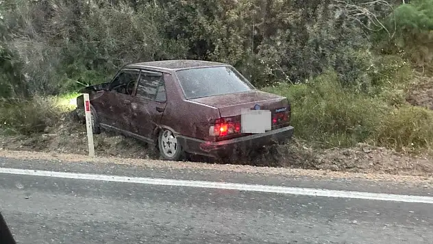 Dağbelen Kavşağı'nda Tek Taraflı Trafik Kazası
