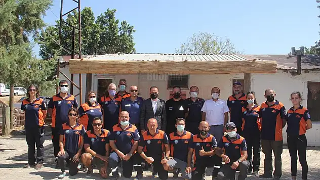 Datça Kaymakamı Mesut Çoban'dan Mahalle Afet Gönüllülerine ziyaret