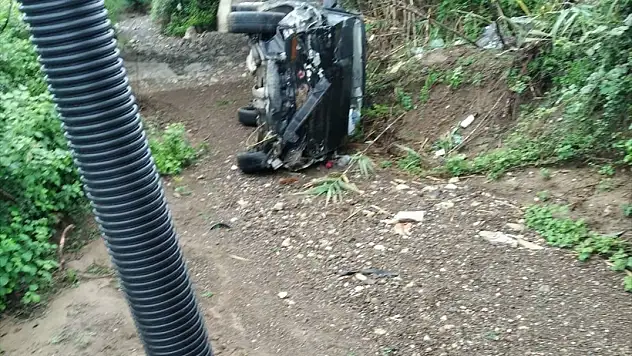 Datça'da iki otomobilin çarpışması sonucu 1 kişi yaralandı