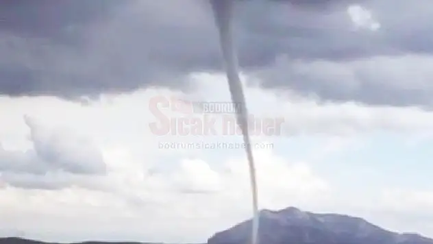 Datça'da Korkutan Dev Hortum