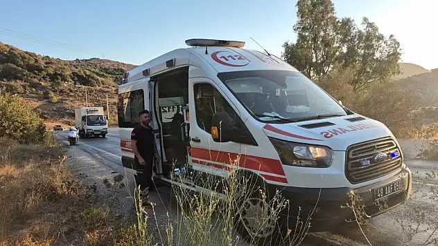 Değirmenler mevkiinde kaza !