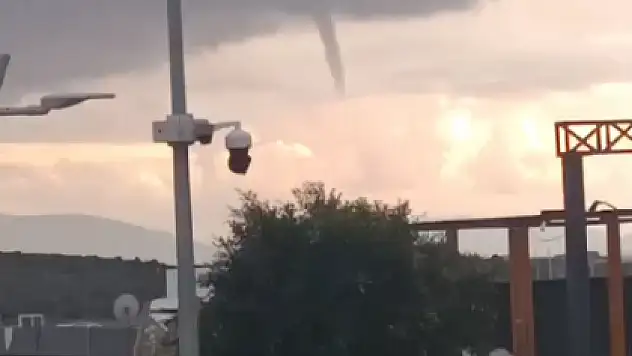 Denizde Çıkan Hortum Kayda Alındı