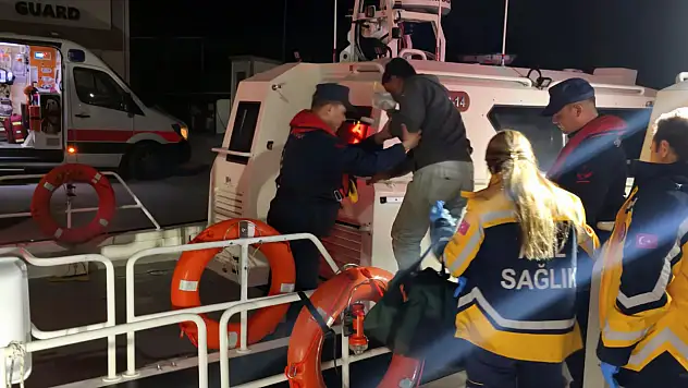 Denizde yardım çağrısı hızlı müdahale