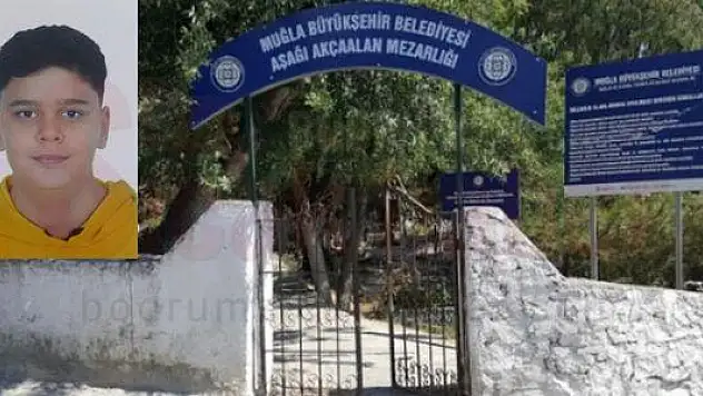 Depremde Kayıp Olan Batuhan Bodrum'da Toprağa Verildi