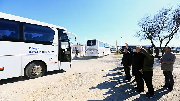 Depremzedeleri Muğla'ya Getirecek Araçlar Yola Çıktı