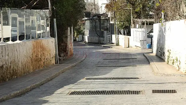 DERE SOKAK'TA ÇALIŞMALAR TAMAMLANDI