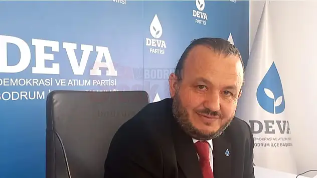 Deva Parti İl Başkanı Bodrum'da Açıklamalarda Bulundu