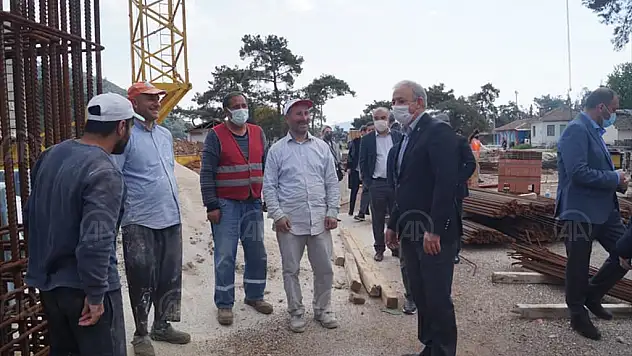 Devlet Hastanesi inşaatının en kısa zamanda bitirilmesi planlanıyor