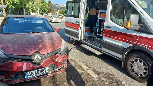 Dikkatsiz Sürücünün yaptığı Kazada  1 Kişi Yaralandı