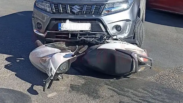 Dikkatsizlik Kazaya Sebep Oldu, 1 Yaralı