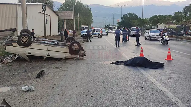 Direksiyon Hakimiyetini Kaybeden Sürücü Kazada Hayatını Kaybetti