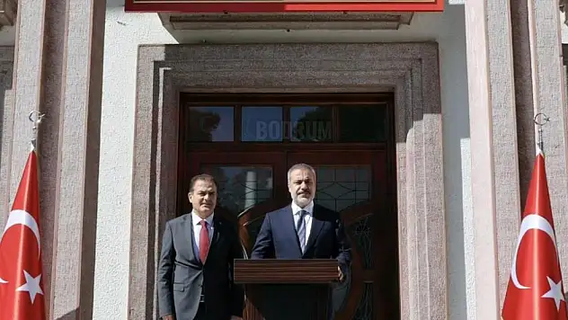 Dışişleri Bakanı Fidan Muğla'da