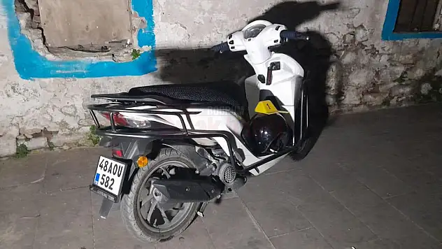 Dün Çalınan Motosiklet Bu Sabah Bulundu